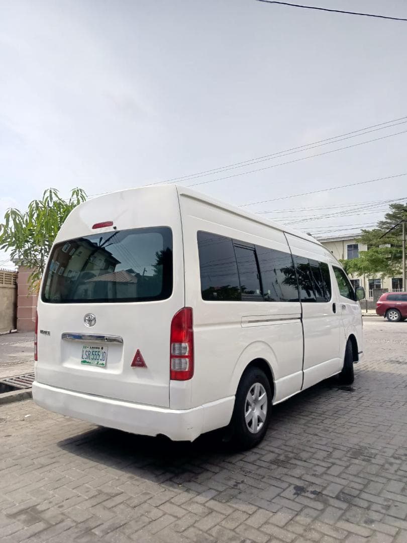 2016 Toyota Hiace available for hire in Lagos, photograph 2