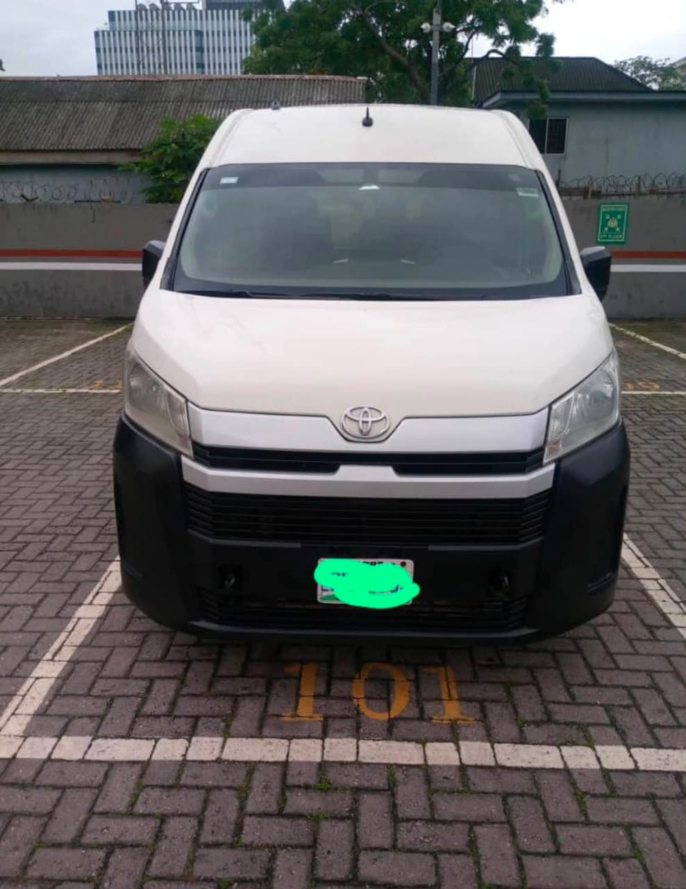 2022 Toyota Hiace available for hire in Lagos
